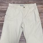 Columbia Ivory Beige Straight Leg Stonewashed Utility And Zipper Pocket Pants 12 Photo 1
