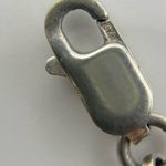 Sterling Silver 925 Blue Fire Opal Palm Tree Necklace 18" Florida Beach Summer Photo 13