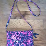 Vera Bradley Navy Blue/Pink Purse Photo 0