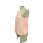 Likely  Chester Pleated Sleeveless Top in‎ Pale Pink Size 0 Photo 3