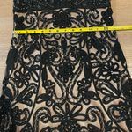 Sue Wong Nocturne Black Lace Beaded Evening Cocktail Dress Size 2 Photo 5