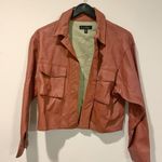 Love Tree Cropped leather jacket Photo 1