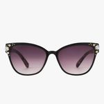 Betsey Johnson NEW -  Black, Rhinestone and Leopard Print Sunglasses Photo 2