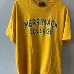 MV Sport Merrimack College Yellow Short Sleeve Tee Photo 0