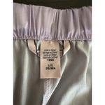 Victoria's Secret  Y2K Preppy‎ Purple Silky Spell Out Pink Heart Spell Out Size L Photo 3