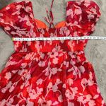 Torrid Midi Cotton Clip Dot Lace Up Smocked Dress Shady Rose Size 1X Boho Relax Photo 12