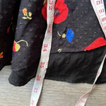 The Kooples Paris Black Daydream Flowers Silk Mini Dress Size 0 Photo 12