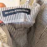 Brandy Melville Blue and White Striped Sleeveless Sundress Mini Dress Photo 2