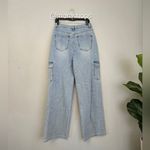 Frankie Shop Kai High Rise Wide Leg Jeans Blue Size 8 Photo 6