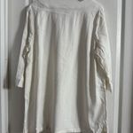 Jessica London Linen Rayon Embroidered Blouse NWOT Sz 16. 5002 Photo 5
