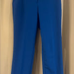 Worthington  Petite Vibrant Blue Straight Leg Pants Photo 0