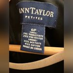 Ann Taylor Vintage Sofia Richie Black Dress with Cream Border Size 6 Photo 4