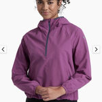 Kuhl Wander 1/2 Zip Jacket Womens XL Wild Orchid Hooded Light Weight Outdoor Photo 0