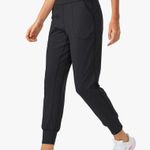 NEW Pockets High Waisted Athletic Workout Yoga Pants Joggers M 25.5” inseam Black Size M Photo 0