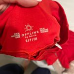 Aerie Red  Crossover Flair Leggings Photo 2