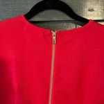 Jacey lane bell sleeve zipper back Dress, midi, red, work, going‎ out E23 Red Photo 5