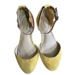 Torrid YELLOW SCALLOPED FLATS sz 8W Photo 3
