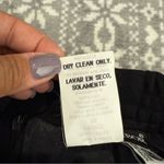 Sag & Harbor Wool Midi‎ Skirt Lined In Black Size 10 Front Side Slit Photo 3