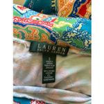 Ralph Lauren Paisley Print Wide Leg Pull On Pants Size Small Photo 1