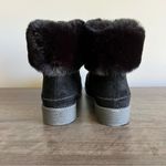 Propet Tabitha Black Fur Topped Women’s Boot Size 10 Wide #463 Photo 3