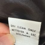 Talbots Soft Red & Black Buffalo Plaid 100% Wool Full Zip Faux Fur Collar Jacket Photo 5