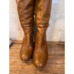 Coach Adair Tan Cognac Leather Wedge Knee High Riding Boots Womens Size 9.5B EUC Photo 7