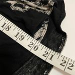 Aritzia Wilfred Tunic Longsleeves Top Women’s Size XS Black & Cream Splatter PC Photo 3