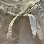 Madison Dressy Cotton Shorts Khaki Tie Belt Waist Womens 6 Photo 5