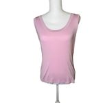 NWT Favorite Daughter XL Pastel Lavender Ribbed Tank Top Scoop Neck Casual Chic Pink Photo 1