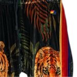 Aviator Nation “Wild Jungle Tiger” Velvet Track Pants NWT oversized Photo 9