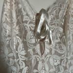 Dantelle Vintage Elegant off white Lace Slip Dress size small Photo 5