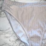No Boundaries  Gray Textured Bikini Bottoms size large 10-13 Photo 1