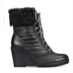 Zigi Soho Black Ames Wedge Boots Size 10 Photo 1