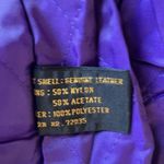 Vintage Mesa Ridge Jacket Abstract Artist Leather Suede Black Purple Full‎ Zip S Size 4 Photo 10