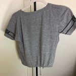 On Fire Tee by  Gray size M crop top Photo 2