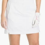 IZOD Womens Golf Skort with Side Zipper Pocket Size 10 Photo 0