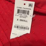 Charter Club  Sleeveless Button‎ Blouse Barn Red XS Photo 2