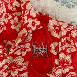 Nebraska Button Up Red Photo 1
