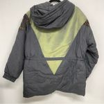 Vintage Atlantic Highlands Black & Green 1990s Parka Coat Womens M Patchwork Size M Photo 9