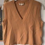 LA Hearts  Ribbed Knit Top in Warm Tan Photo 0