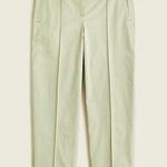 J.Crew Willa Straight-Leg Lightweight Chino Pant in Light Green - size 4 Photo 0