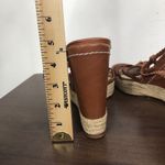 LK Bennett L.K. Bennett Aquina Woven Leather Espadrille Wedge Womens 41 Strappy Sandal Photo 4