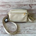 Nanette Lepore Cream with Gold Accents Small Vegan Leather Crossbody Bag NWT Photo 1