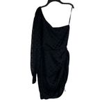 Lovers + Friends Black One Shoulder Windy Dress Size M New Photo 7