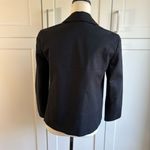 Theory  Women's Black Blazer Jacket Size 6 Tailored Fit Cropped Photo 1
