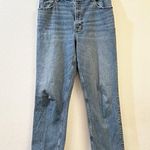 Abercrombie & Fitch The 90's Straight Ultra High Rise Jeans Size 12 Blue Photo 2