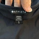 Athleta  Size L Essential Tee T Shirt Dress Black 842888 Athleisure Minimal Photo 4