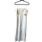 Sachin + Babi  Jane Strappy Sheer Lace Cutout Satin Midi ivory dress size 6 UB Photo 1