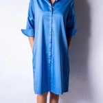 Perlavera Solid Chris Shirt Dress
$198.00 light blue logo Classic casual winter Size L Photo 0
