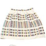 Anthropologie  Akemi + Kim Multicolor Embroidered Boho A-Line Skirt Size US 8 Photo 3